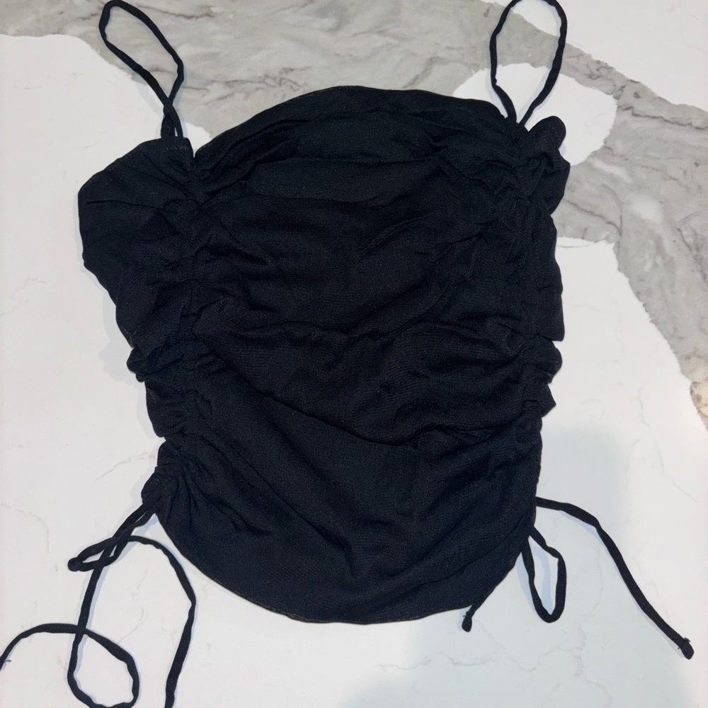 black mesh adjustable top